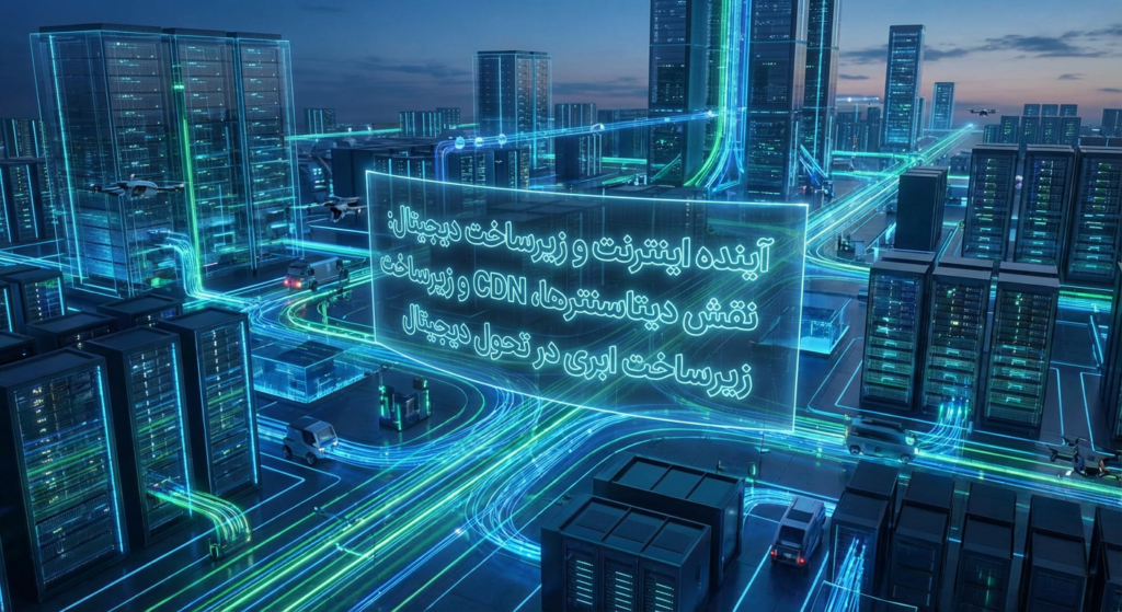 آینده اینترنت و زیرساخت دیجیتال: نقش دیتاسنترها، CDN و زیرساخت ابری در تحول دیجیتال